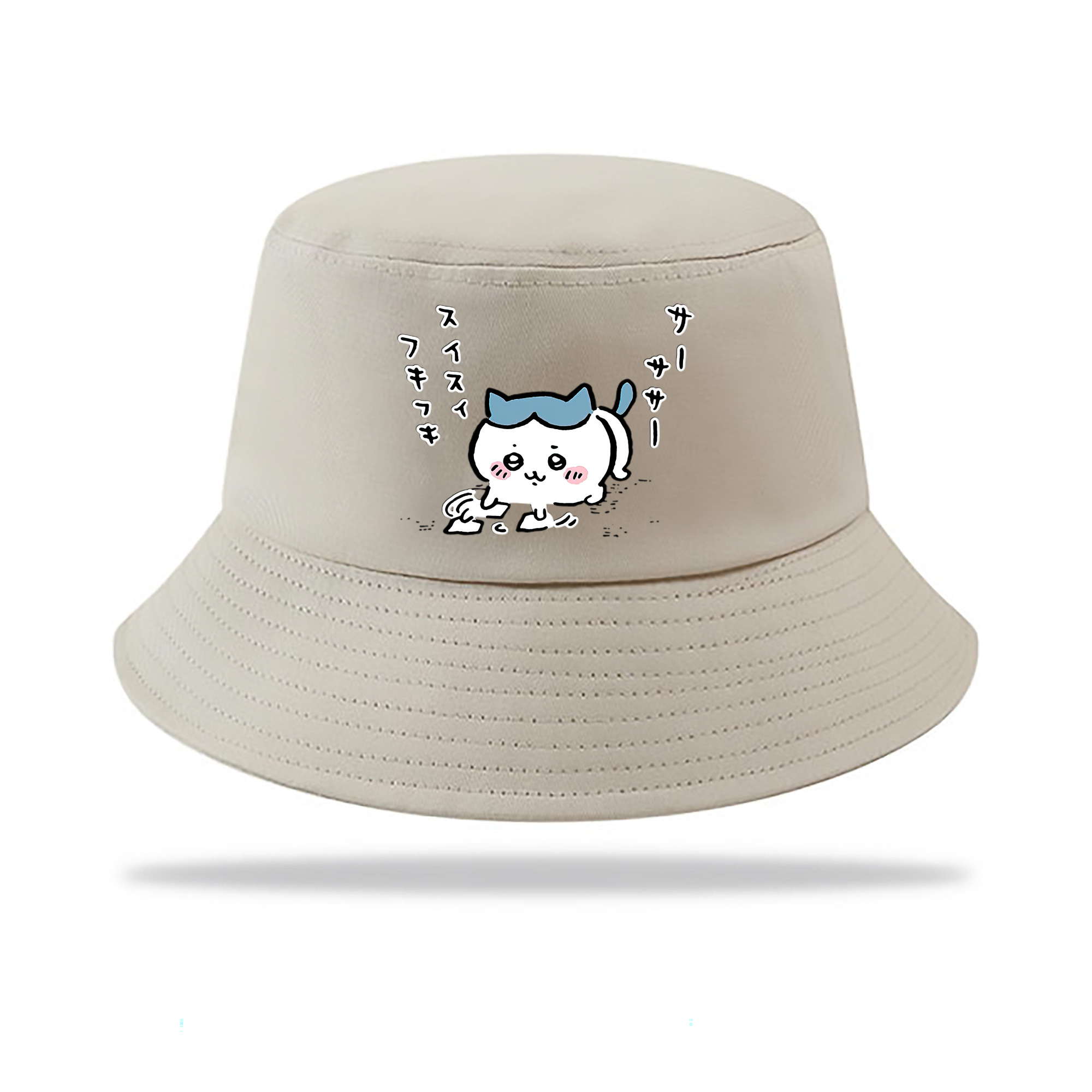 （画像用） ちいかわ ハチワレ Chii-kawa hachiware アウトドア日除けバケットハット